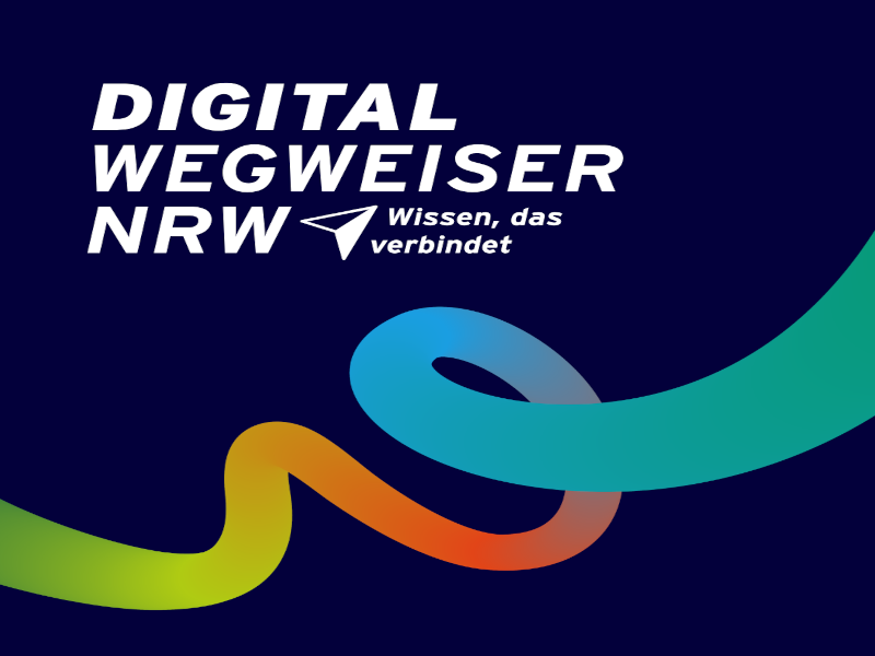 Öffnet die Seite 'Digitalwegweiser NRW – Wissen, das verbindet'